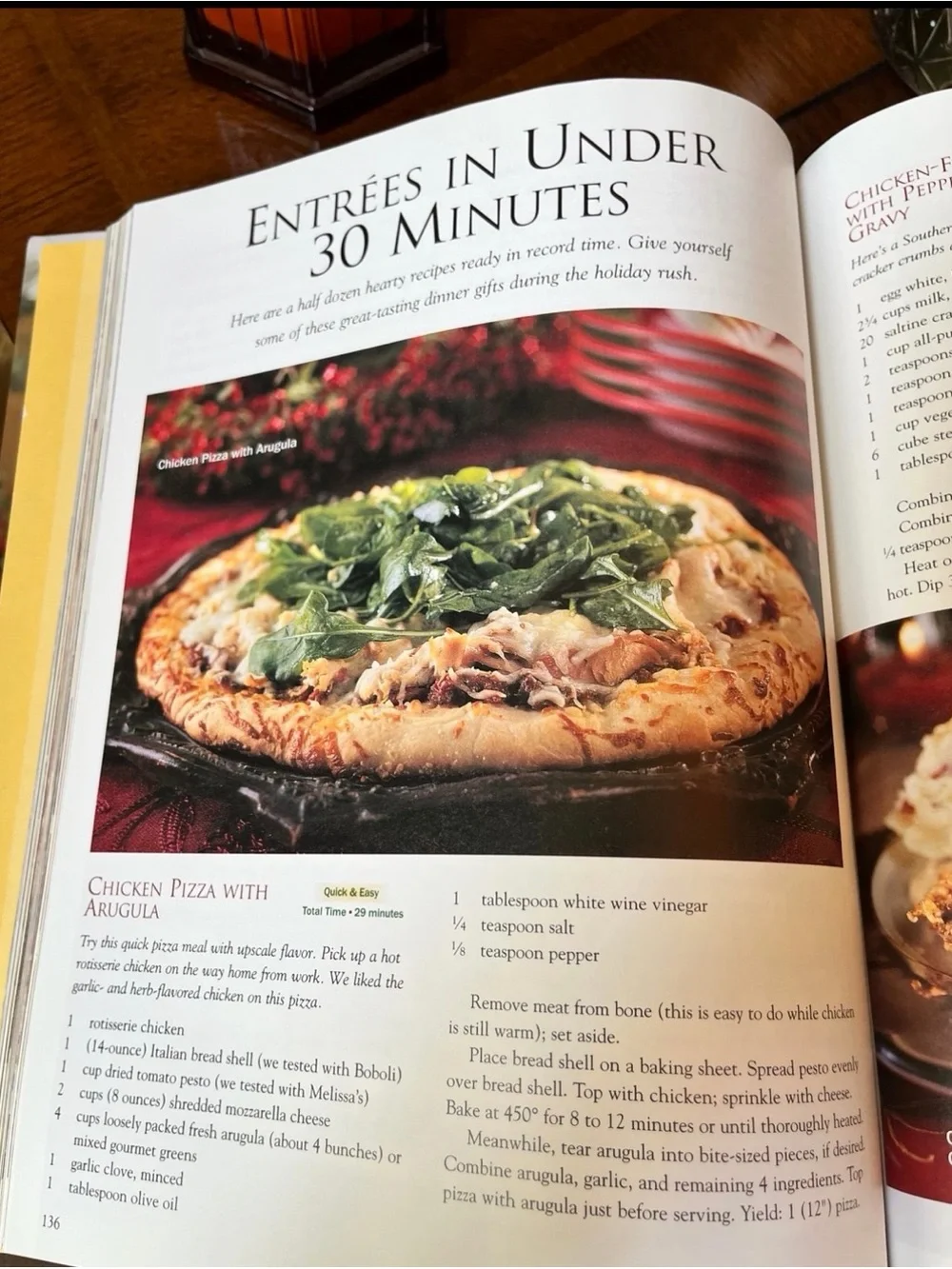 Southern Living Christmas 2003 Vintage Book of Recipes & Ideas for Holiday Decor